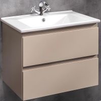 Тумба под раковину Boheme Armadi Art Capolda 65 849-065-LA подвесная Latte — фото 1, Мебель для ванной