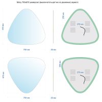 Товар: Зеркало Silver Mirrors Moby 70 LED-00002974 с подсветкой с датчиком движения - фото 23 Зеркало Silver Mirrors Moby 70 LED-00002974 с подсветкой с датчиком движения — фото 23, Зеркала в ванную комнату