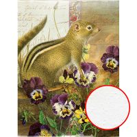 Фреска Ortograf Животные 7091 Фактура бархат FX Флизелин (2*2,7) Коричневый/Фиолетовый, Животные/Цветы/Абстракция — фото 1, Фрески