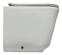 Унитаз Kerasan Tribeca 511830 приставной Белый матовый без сиденья — фото 3, Унитазы