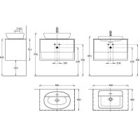 Товар: Тумба под раковину Kerama Marazzi Plaza Modern 80 PLB.M.80.1\WHT подвесная Белая глянцевая - фото 3 Тумба под раковину Kerama Marazzi Plaza Modern 80 PLB.M.80.1\WHT подвесная Белая глянцевая — фото 3, Мебель для ванной