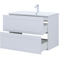 Товар: Тумба с раковиной Aquanet Терра 90 323185 подвесная Белая матовая - фото 7 Тумба с раковиной Aquanet Терра 90 323185 подвесная Белая матовая — фото 7, Мебель для ванной