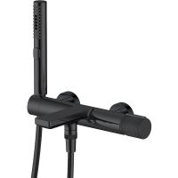 Смеситель для ванны Allen Brau Liberty 5.33006-31 Черный матовый — фото 1, Смесители