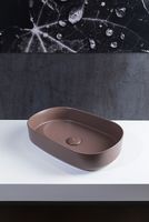 Раковина-чаша Allen Brau Fantasy 55 4.11022.TP Коричневая — фото 11, Раковины накладные
