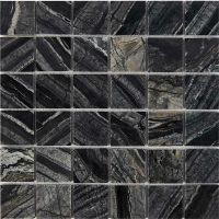 Каменная мозаика Pixmosaic Royal Grey PIX257 30,5x30,5 см — фото 1, Мозаика