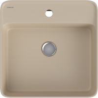 Раковина Berges Ego SL 45 182074 Жасмин матовый — фото 2, Раковины накладные