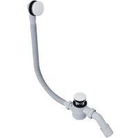 Слив-перелив Excellent Moli 60/80/100 ARIN.3210WH click-clack Белый глянец — фото 1, Сливы-переливы