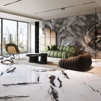 Керамогранит Artcer Marble Merci Grey Poli 965 60х120 см — фото 7, Керамогранит