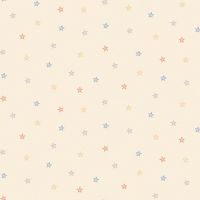 Обои детские Alessandro Allori Dolce Vita 2410-3 Винил на флизелине (1.06*10,05) Бежевый/Разноцветный, Звезды — фото 1, Обои для стен