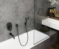 Товар: Смеситель для душа Hansgrohe Vernis Blend 71449670 Черный матовый - фото 2 Смеситель для душа Hansgrohe Vernis Blend 71449670 Черный матовый — фото 2, Смеситель для душа
