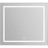 Зеркало BelBagno Kraft 88.5 SPC-KRAFT-885-785-TCH-WARM с подсветкой с подогревом Сатин с сенсорным выключателем — фото 1, Мебель для ванной