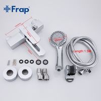 Товар: Смеситель для ванны Frap H73 F3273 Хром - фото 13 Смеситель для ванны Frap H73 F3273 Хром — фото 13, Смеситель для ванны