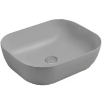 Раковина-чаша Vincea VBS-101MG 50 Серая матовая — фото 1, Раковины накладные