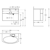 Товар: Тумба под раковину Kerama Marazzi Riva 80 RV.80\WHT.M подвесная Белая матовая - фото 11 Тумба под раковину Kerama Marazzi Riva 80 RV.80\WHT.M подвесная Белая матовая — фото 11, Мебель для ванной