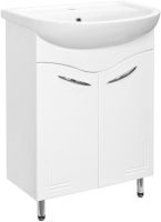 Товар: Тумба под раковину Onika Лада 60 Белая - фото 1 Тумба под раковину Onika Лада 60 Белая — фото 1, Тумбы под раковину