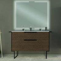 Тумба под раковину Cezares Urban 120 подвесная Frassino scuro арт-55161 — фото 1, Тумбы под раковину