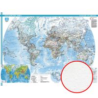 Фреска Ortograf Карты мира 33106 Фактура бархат FX Флизелин (3,6*2,7) Голубой, Карты — фото 1, Фрески
