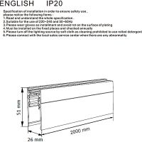 Товар: Шинопровод Crystal Lux Space CLT 0.113 01 L2000 WH Белый - фото 2 Шинопровод Crystal Lux Space CLT 0.113 01 L2000 WH Белый — фото 2, Шинопроводы