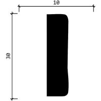 Товар: Молдинг Decor-Dizayn 165A 2000x30x10 мм - фото 4 Молдинг Decor-Dizayn 165A 2000x30x10 мм — фото 4, Молдинги