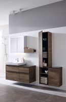 Тумба под раковину Geberit Smyle Square 75 500.353.JR.1 Пекан — фото 6, Тумбы под раковину