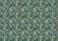 Обои Grandeco Perfect Harmony PH 3009 Винил на флизелине (0,53*10,05) Бежевый/Синий/Зеленый, Листья — фото 2, Обои для стен