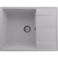 Кухонная мойка Ulgran Quartz Prima 650-04 Платина — фото 1, Кухонные мойки