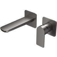 Смеситель для раковины Berges Ventas S 076014 Оружейная сталь — фото 1, Смесители для раковины