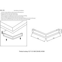 Товар: Трековый светильник Crystal Lux Space CLT 0.33 008 20W BL 4000K Белый Черный - фото 4 Трековый светильник Crystal Lux Space CLT 0.33 008 20W BL 4000K Белый Черный — фото 4, Трековые светильники