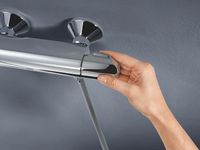 Смеситель для душа Grohe Grohtherm 1000 34814003 с термостатом Хром — фото 5, Смеситель для душа