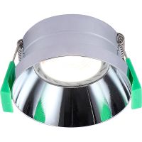 Товар: Встраиваемый светильник Crystal Lux CLT 044C CH Серебро - фото 2 Встраиваемый светильник Crystal Lux CLT 044C CH Серебро — фото 2, Точечные светильники