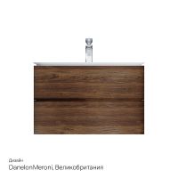 Тумба под раковину AM.PM Sensation 80 M30FHX0802NF подвесная Орех — фото 4, Тумбы под раковину