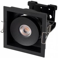 Встраиваемый светильник Arlight Simple 026875 Черный — фото 1, Точечные светильники