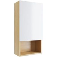 Подвесной шкаф Excellent Tuto 40 R MLEX.0107.400.BLWH Белый Дуб — фото 1, Мебель для ванной