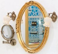 Зеркало Boheme Armadi Art NeoArt 65 511-G Золото — фото 2, Мебель для ванной