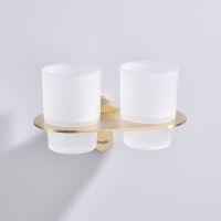 Товар: Стакан для зубных щеток Raglo R300.08.03 двойной Золото матовое - фото 7 Стакан для зубных щеток Raglo R300.08.03 двойной Золото матовое — фото 7, Стаканы для зубных щеток