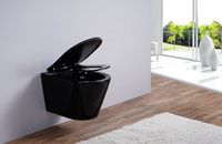 Унитаз Esbano Clavel ESUPCLAVB подвесной Черный глянцевый с сиденьем Микролифт — фото 10, Унитазы