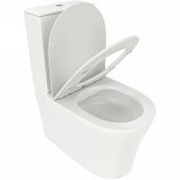 Унитаз компакт Ceruttispa Santa CT8916 с бачком и сиденьем Микролифт — фото 2, Напольные унитазы