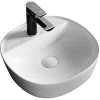 Раковина Ceruttispa 40 CR0075 СТ9568 Белая — фото 1, Раковины накладные