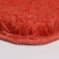 Коврик для ванной комнаты WasserKRAFT Kammel 55х57 BM-8338 Cherry Tomato — фото 4, Аксессуары для туалета