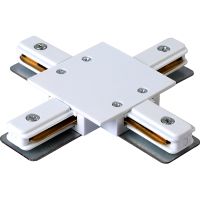 Соединитель X-образный Crystal Lux CLT 0.2211 04 WH Белый — фото 1, Комплектующие для освещения