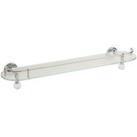 Товар: Стеклянная полка Migliore Amerida 16583 Хром с кристаллами Swarovski - фото 1 Стеклянная полка Migliore Amerida 16583 Хром с кристаллами Swarovski — фото 1, Полки для ванной и душа