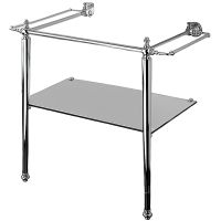 Консоль под раковину Devon&Devon Etoile 78 DEETOILECR Хром — фото 1, Мебель для ванной