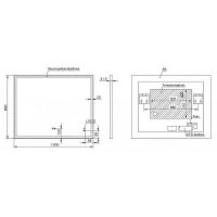Зеркало Esbano 100 с подсветкой с сенсорным выключателем и подогревом арт-ESMI3682KD — фото 3, Зеркала в ванную комнату