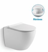 Унитаз SantiLine SL-5002 подвесной с сиденьем Микролифт — фото 1, Подвесные унитазы