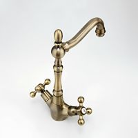 Товар: Смеситель для кухни Frap H19-4 F4019-4 Бронза - фото 2 Смеситель для кухни Frap H19-4 F4019-4 Бронза — фото 2, Смесители для кухни