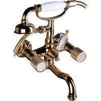 Смеситель для ванны Boheme Royal Cristal 293-Royal Золото — фото 1, Смесители