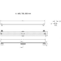 Товар: Душевой лоток Berges Super Slim 800 095054 с Черной матовой решеткой - фото 10 Душевой лоток Berges Super Slim 800 095054 с Черной матовой решеткой — фото 10, Душевые лотки