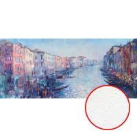 Фреска Ortograf Городской пейзаж живопись 8007 Фактура бархат FX Флизелин (6,2*2,7) Голубой, Город/Живопись — фото 1, Фрески