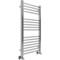 Водяной полотенцесушитель Terminus Сицилия П16 500х1000 4670078530806 Хром, нижнее подключение, G 1/2" ВР, с комплектом вентилей — фото 1, Водяные полотенцесушители