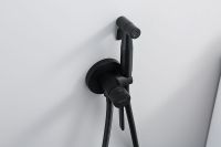 Гигиенический душ со смесителем Splenka S221.52.06 Черный матовый — фото 6, Гигиенические души